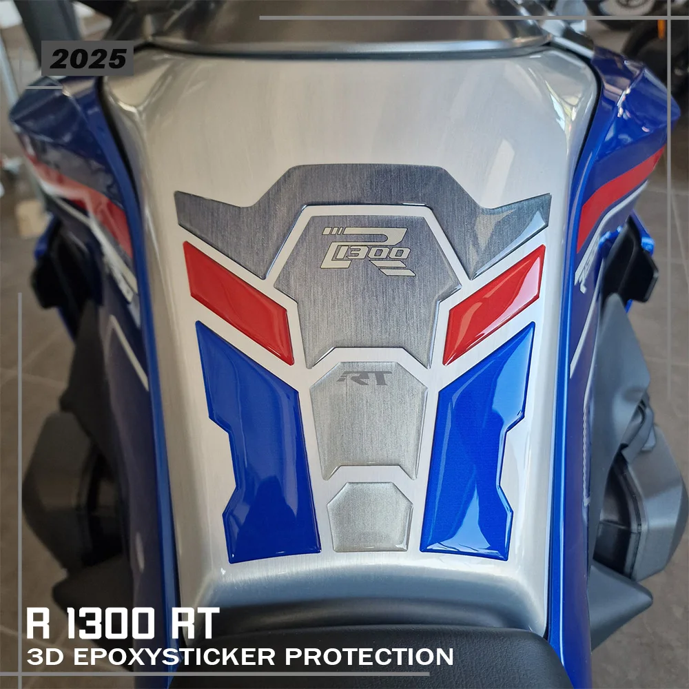 For R 1300 RT Impulse 2025- Accessories R1300 RT R1300RT Motorcycle Tank Pad Protection Waterproof 3D Gel Sticker