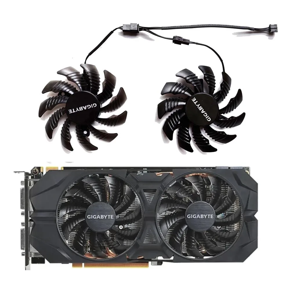 75 мм 3-контактный вентилятор PLD08010S12H T128010SM, для видеокарты Gigabyte GTX 960 950 GV-N960OC GV-N950WF2OC 75 мм 3-контактный вентилятор PLD08010S12H T128010SM, для видеокарты Gigabyte GTX 960 950 GV-N960OC GV-N950WF2OC