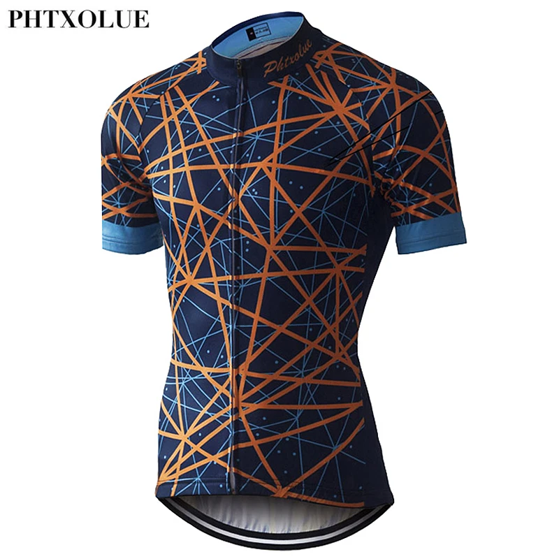 Phtxolue Men Cycling Jersey Bicycle Shirt Wear Summer Maillot Ciclismo Pro Team Mountain MTB Bike Clothes Cycling Clothing