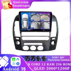 Android 15 Car Radio For NISSAN PATHFINDER NAVARA 2004 - 2014 DSP BT Navigation GPS DVD Multimedia 5G WIFI Stereo Qualcomm 2DIN