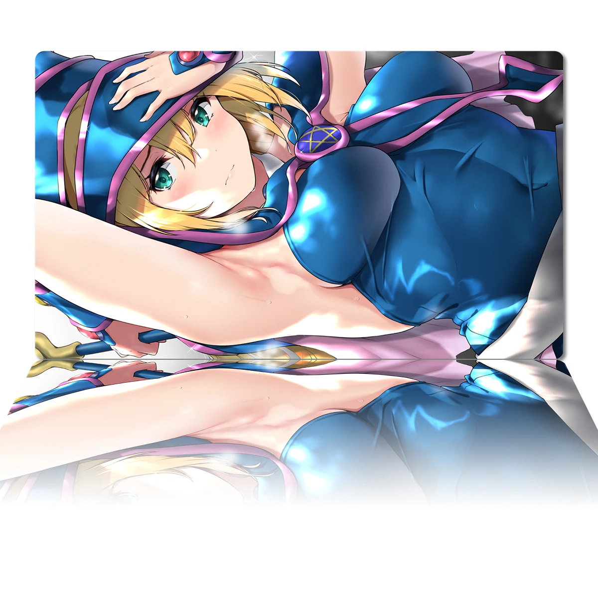 

YuGiOh Dark Magician Girl Play Mat TCG CCG Trading Card Game Коврик для настольной игры на заказ Аниме Коврик для мыши Резиновый настольный коврик Зона Бесплатная сумка