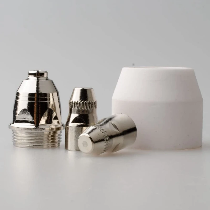 

Plasma Cutting Accessories 45Pcs P80 Plasma Electrode Tip Nozzle Plasma Cutting Electrode Nozzle Plasma Consumable Fit P-80 Plas