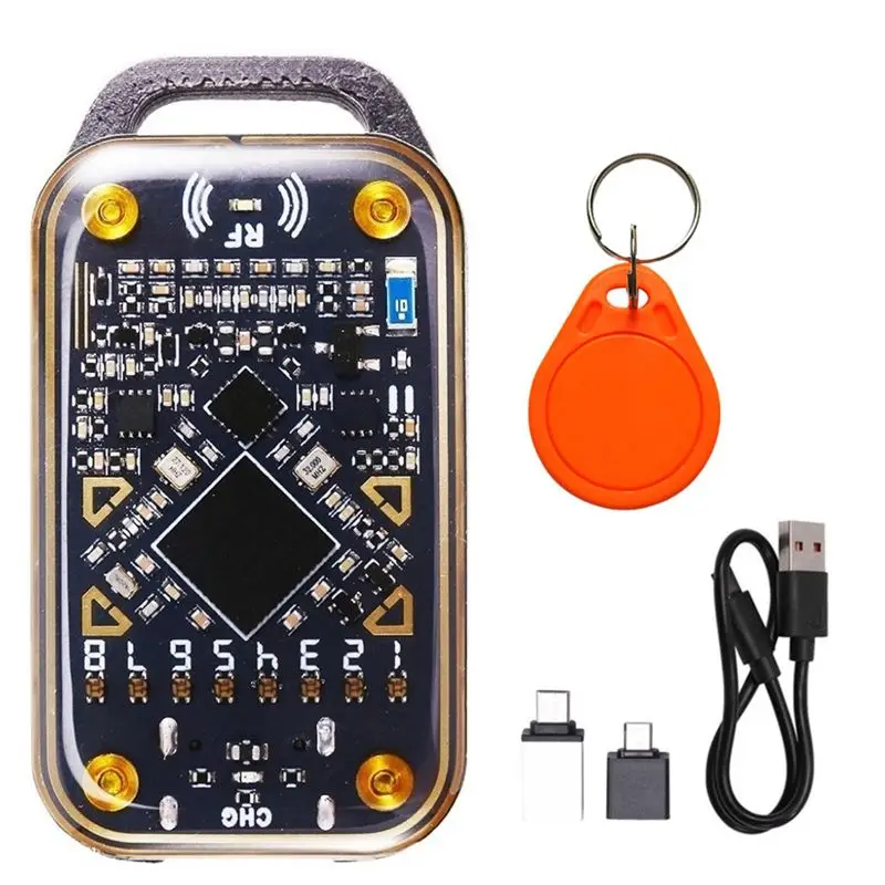 ABZZ-Chameleon Ultra 125Khz 13.56Mhz RFID Smart Chip Reader Auto Polling Smart Card Emulator Duplicator ID IC Card Decode