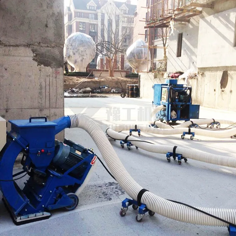 New Movable Floor Shot Blast Machine Steel Structure Shot Blasting Machine