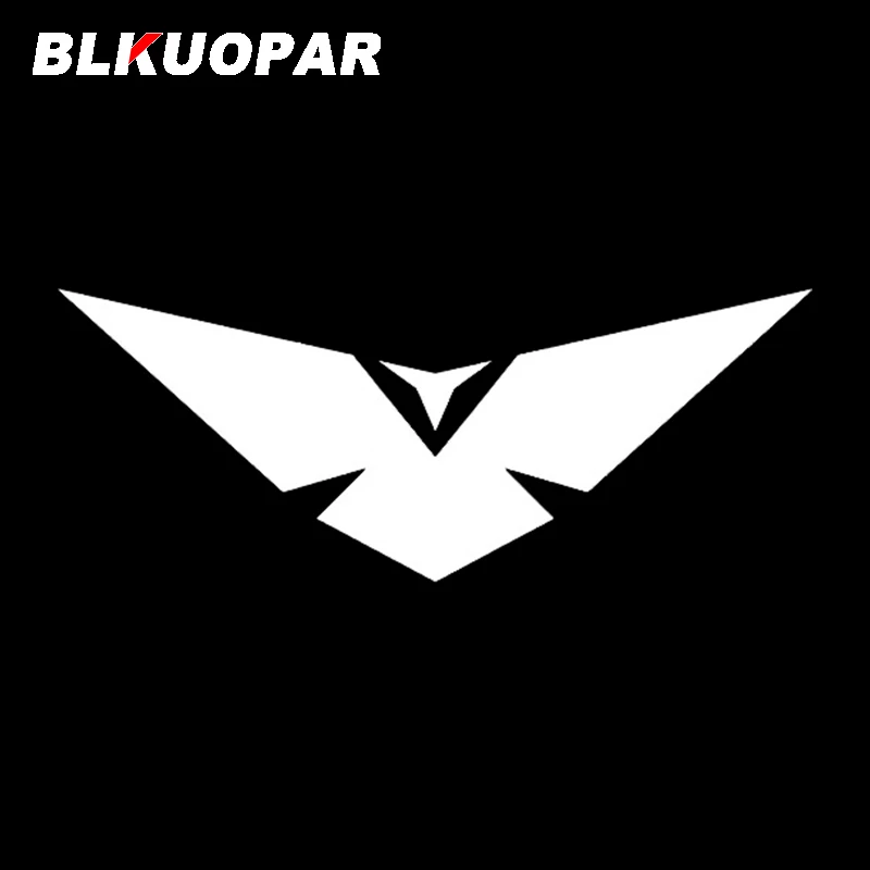BLKUOPAR Falcon Car Sticker Personalized Funny Sunscreen Decal Creative Scratch-proof Original Bumper Windshield Decoration