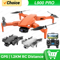 L900 PRO SE GPS Drone Profesional 4K HD 5G WIFI FPV Camera Quadcopter with Brushless Motor RC Mini Dron Optical Flow Dual Mode