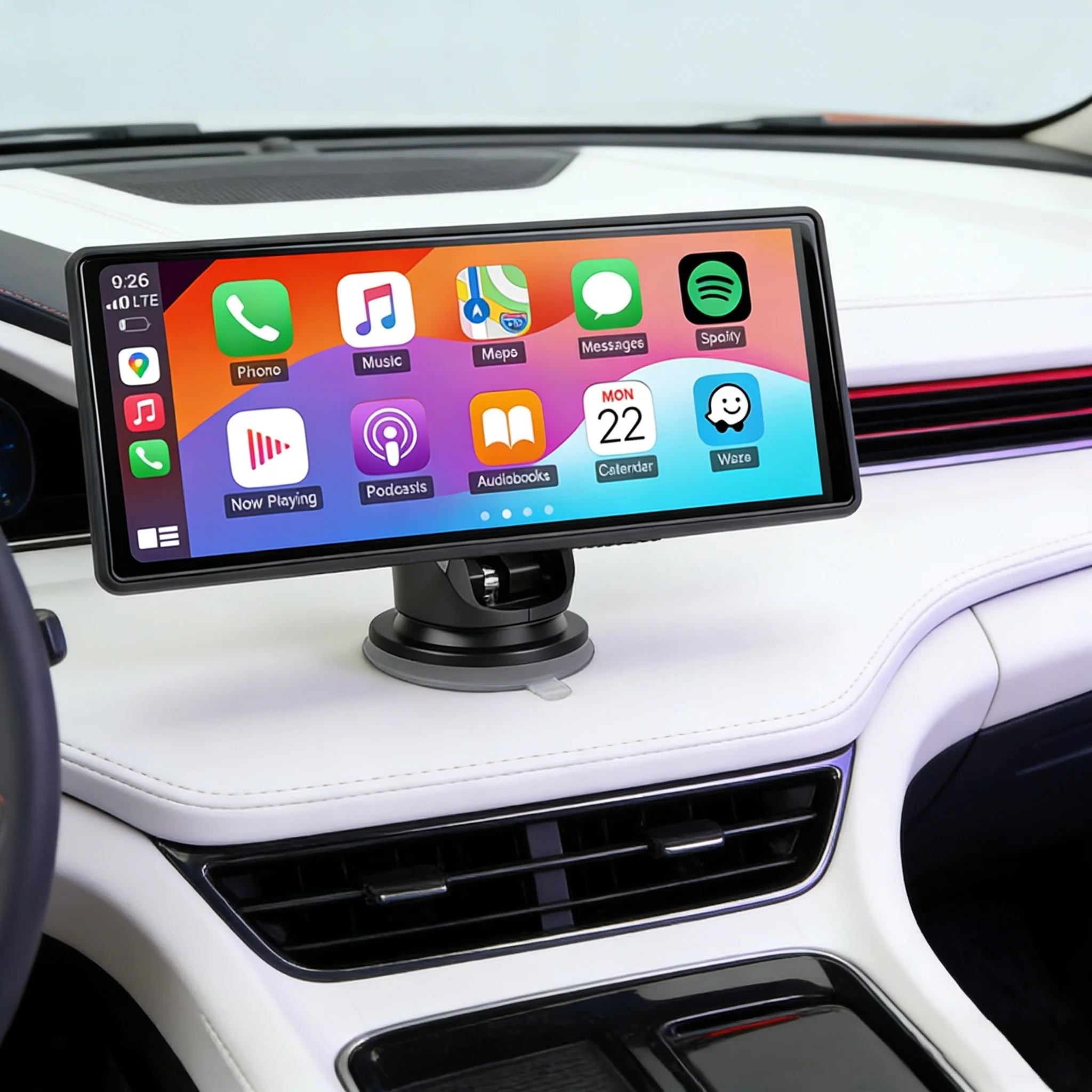 

【Преобразите свой транспорт с помощью бесшовной интеграции со смартфоном】10,26 Наслаждайтесь легким подключением и полной поддержкой беспроводной связи.