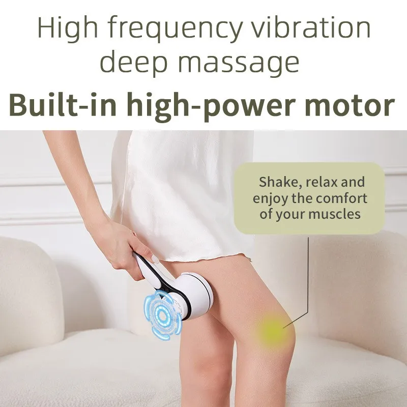 New Wireless Charging Fat Pusher Home Electric Handheld Portable Body Massage Instrument Multifunctional Massager