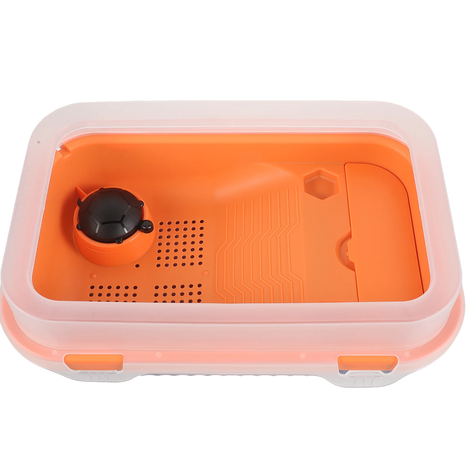 

Multi-Functional Aquarium Non-Slip Habitat Box Feeding Swimming Exercise Tank Reptile Enclosure Tortoise Habitat Desktop Tub