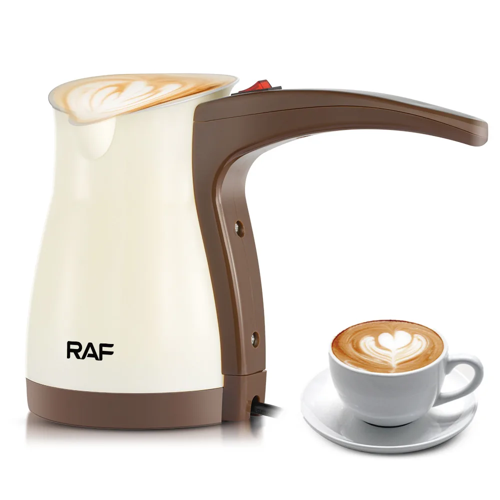 

Electric Coffee Pot Evenly Heating Easy to Clean Illuminated Switch Knob Turkish Electric Coffee Pot Small Capacity Mini Han