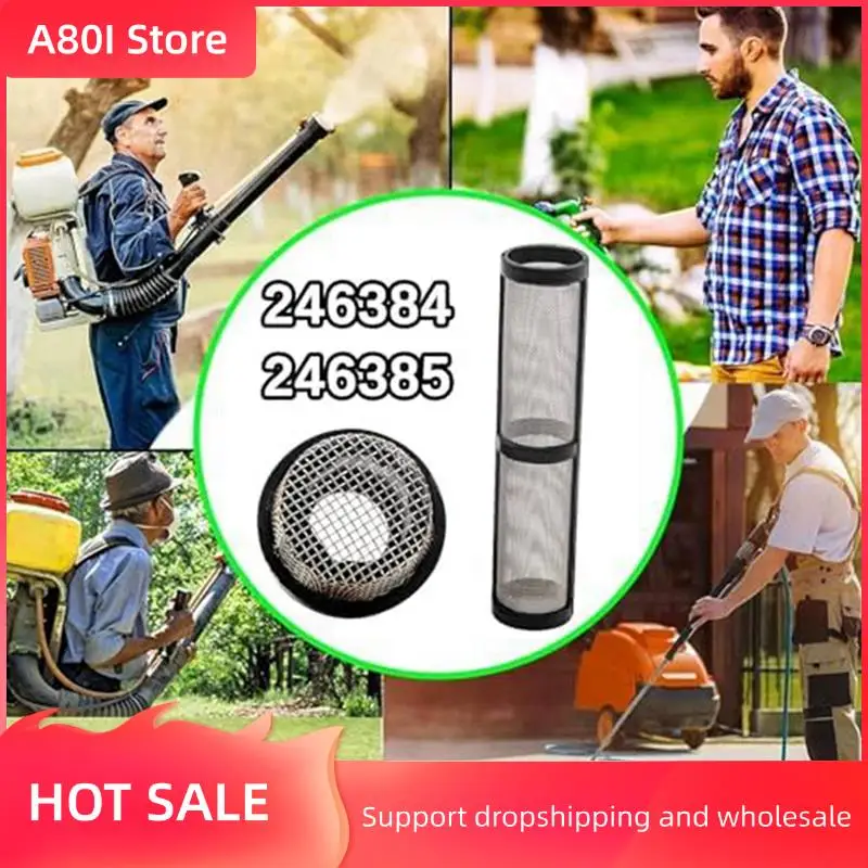 

A80I 3X 246385 246384 287032 Airless Spray Filter Screen Set For Graco 390 395 490 495 595 3400 Sprayers