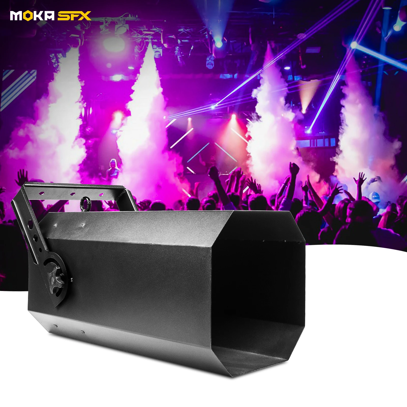 MOKA SFX Powerful Hang CO2 Cryo Jet Cannon DMX Co2 Jet Fog Machine 300w Co2 Blaster for Stage Disco Club Co2 Special Effect