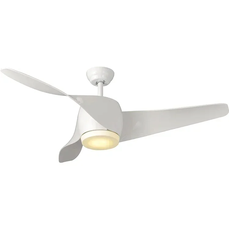 

Sell Well White Plastic Ceiling Fans With Led Lights Remote Control