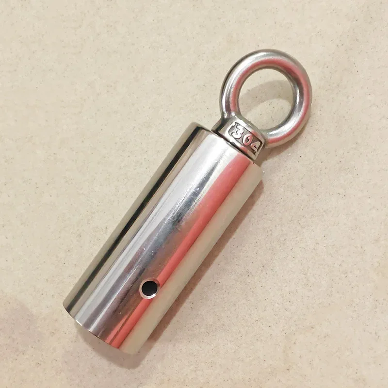 2026 Stainless Steel Two Section Cudgel Buckle Parts Send Rivets Martial Arts Stick Equipment DIY Link Component