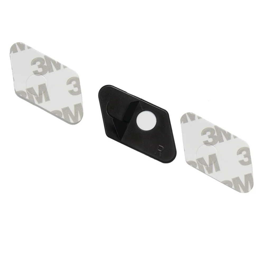4 6 Pcs Plastic Arrow Rest Black Recurve Bow Arrow Rest Adhesive Back Hunting Shooting Targeting Accessory for Right Hand