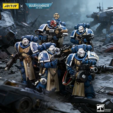 

Фигурки JOYTOY Warhammer 40k 1/18 для взрослых, 12,1 см, Ультрамарин, Ветеран Стернгарда