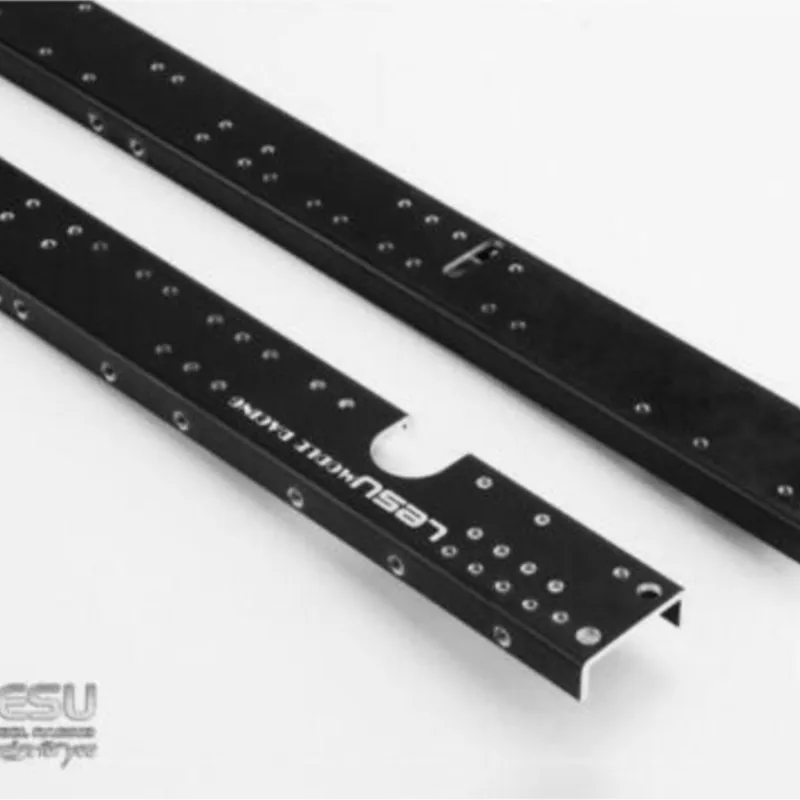 

Набор металлических направляющих для шасси с ЧПУ LESU, часть для модели «сделай сам», RC 1/14, самосвал автомобиля 6*6, грузовик, уличные игрушки TH02367