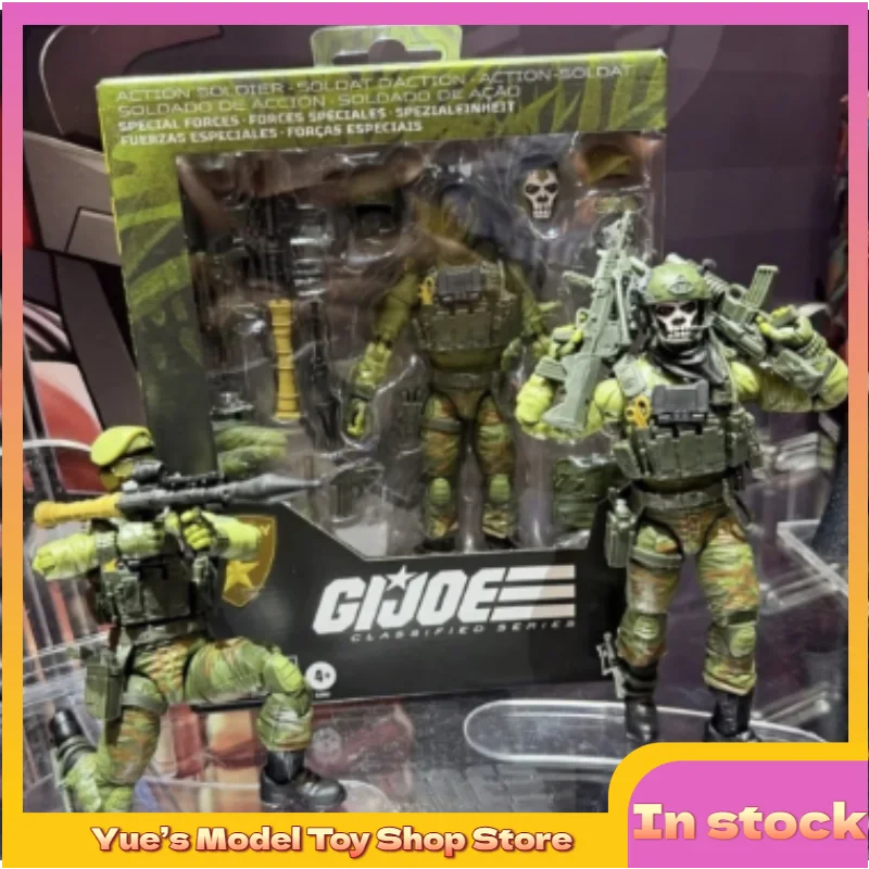 

【In Stock】 G.I.JOE Special Forces Skeleton Soldier Confidential Series 6-inch Action Figure Animation Model Toy Collection Gift