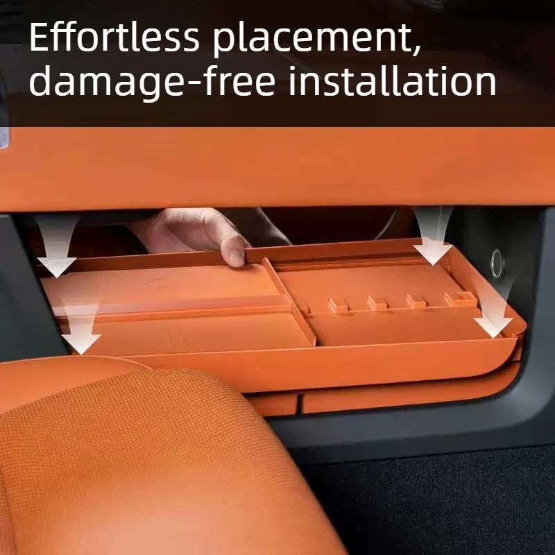 Under-center Console Storage Box & Organizer for Li L6 / L7  / L9, Special Car Interior Storage Solution & Refitting Accessory