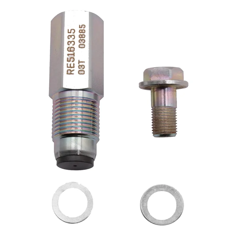 صمام تخفيف الضغط للسكك الحديدية المشتركة للوقود RE 516335   لجون ديري 310J 310K 310SK 315SJ 315SK 410J 410K 710J 710K 210K 210LJ