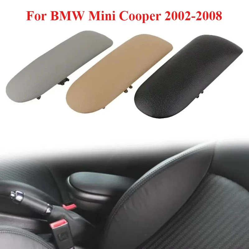 Leather Center Console Armrest Cover Lid 51166954297 For BMW Mini Cooper 2002 2003 2004 2005 2006 2007 2008