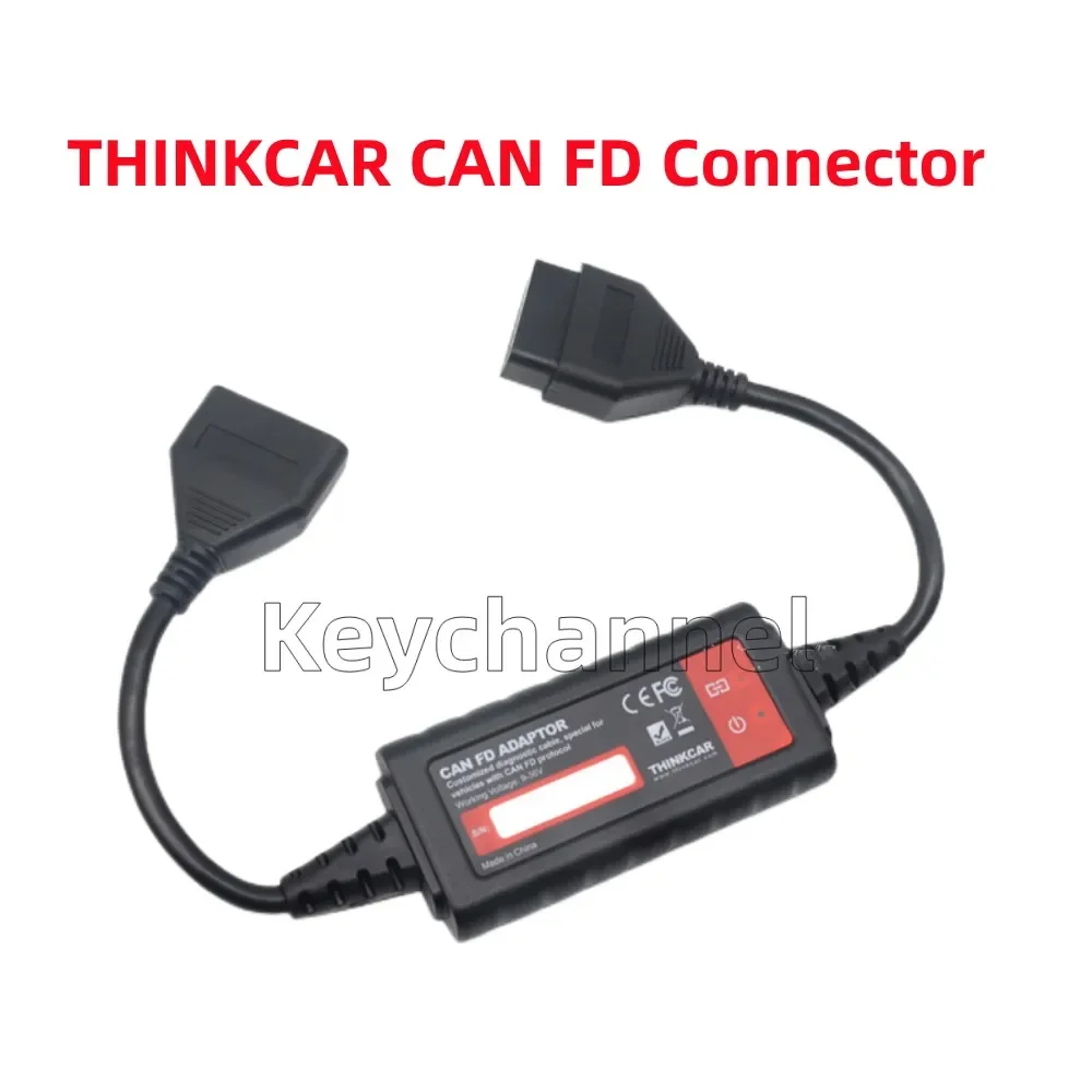 THINKCAR CAN FD Connector Adapter 16 Pin Cable for Thinktool Scanner Vehicle Diagnostic Accessories Tool Support CAN FD PROTOCOL