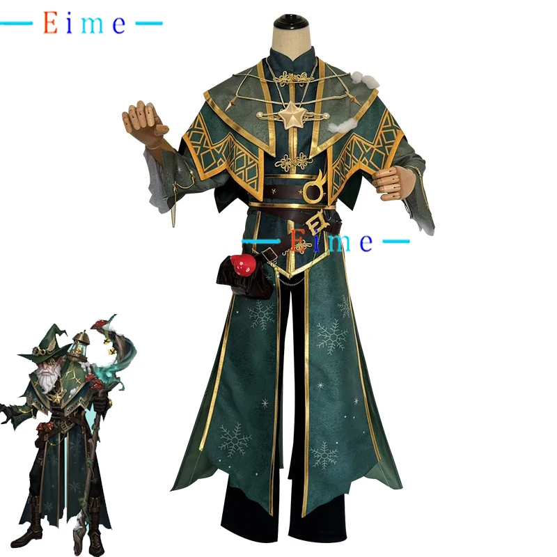 Game Identity V Architect Mad Eyes Burke Cosplay Costume Fancy Party Suit Hallween Carnival Uniforms Anime Clothing Custom Made