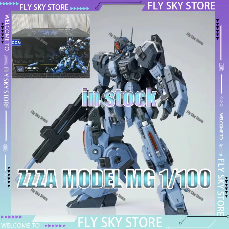 Novo modelo zzza 1/100 mg GZSS-OX gus kits de modelo de montagem kits de esqueleto de plástico anime figura de ação robô modelo presentes brinquedo em estoque
