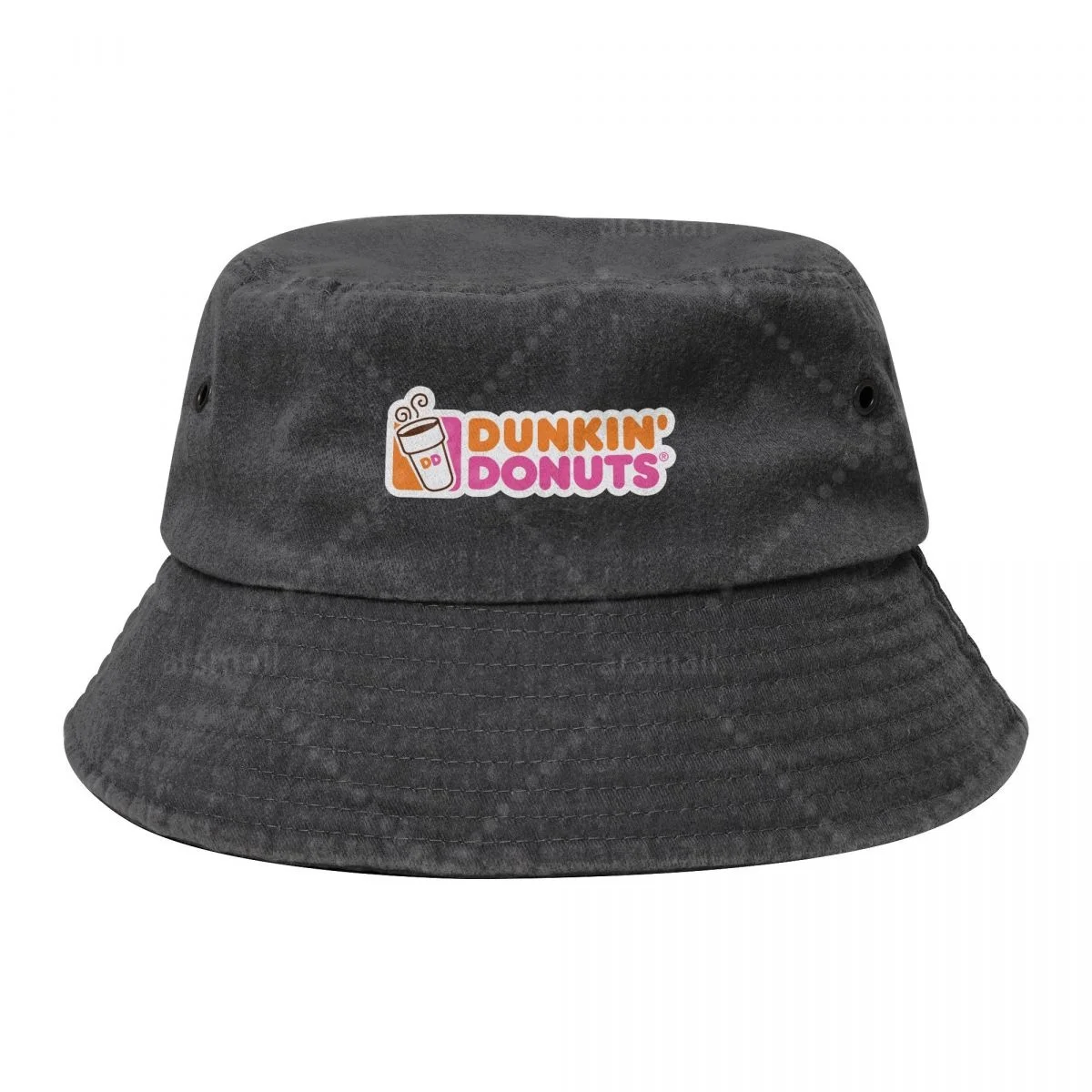 Dunkin Donuts Logo Sombreros de cubo de algodón unisex Sombrero de sol al aire libre ajustable para viajes en la playa