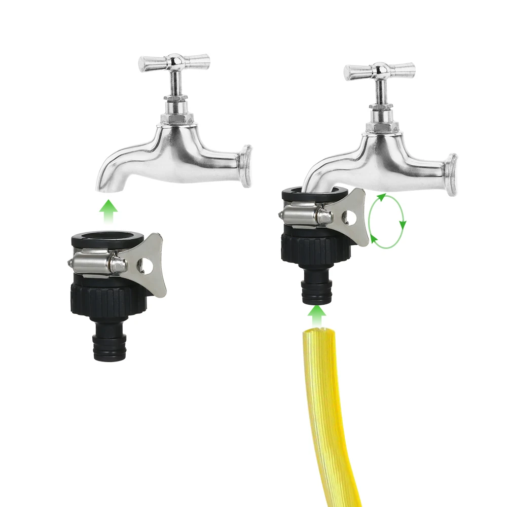 Universal Tap Connector Adapter Faucet Adapter  Quick Joint Multifunction Durable Water Hose Pipe Faucet Connector