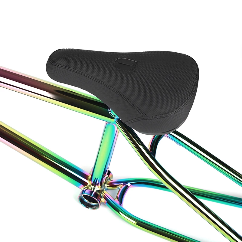 POLSO BS01 BMX Saddle with Seat Post  BMX Bike Seat Pivotal Middle Hole Dirt Jump BMX Bike Seat