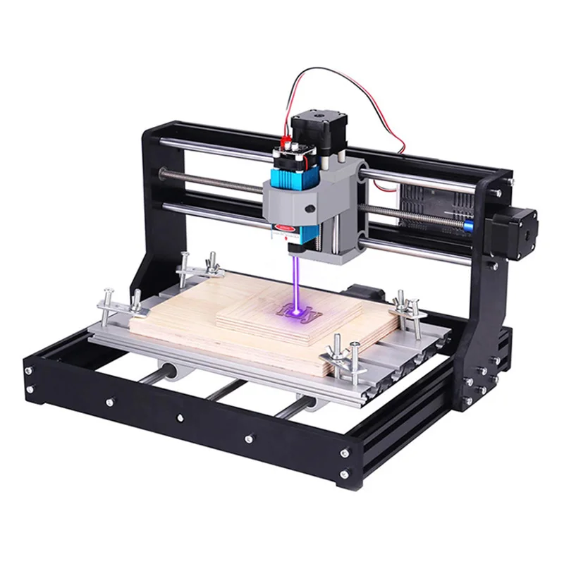CNC3018 PRO 彫刻機、DIY ミニ CNC ルーターキット切断フライス彫刻アクリル PVC PCB 木材