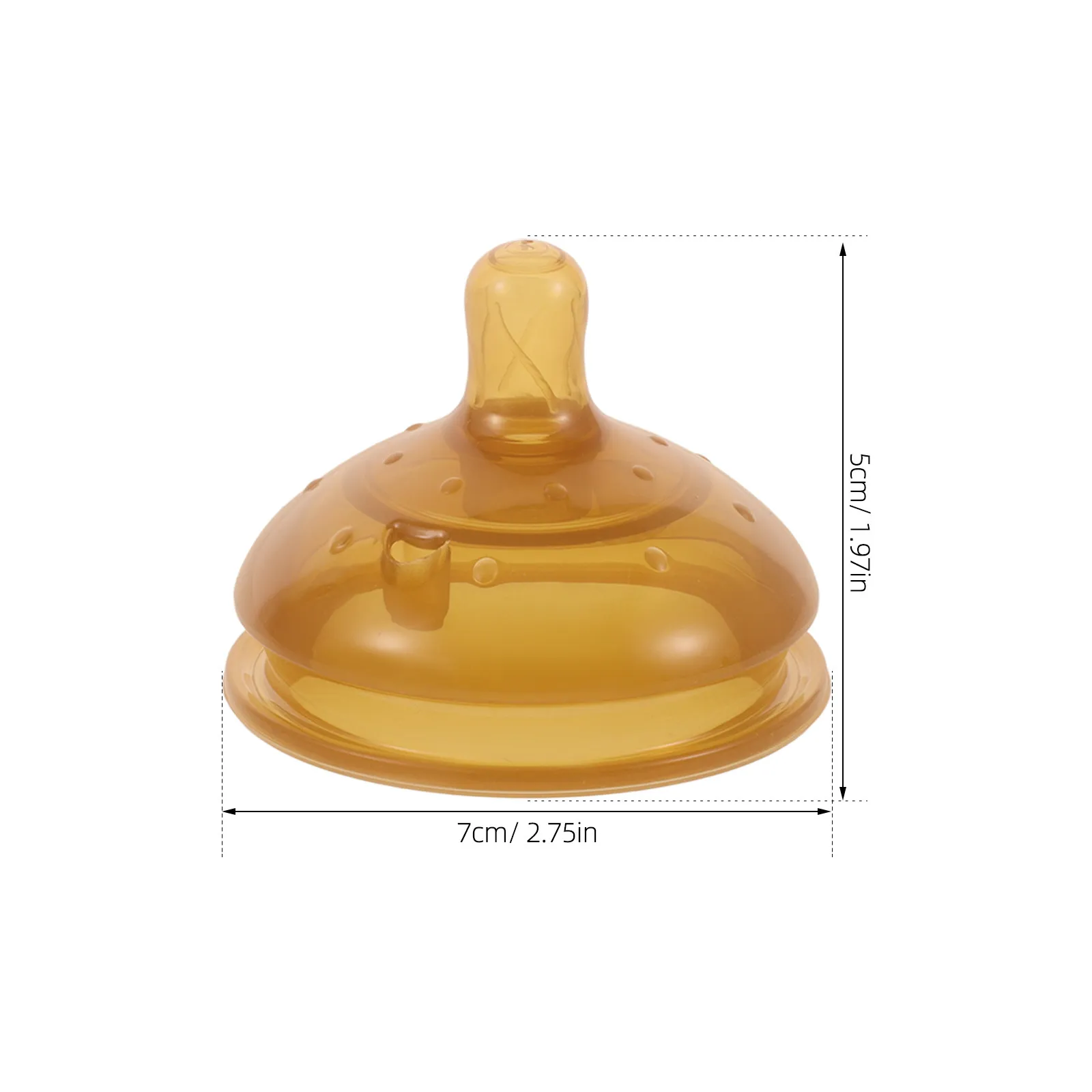 3pcs Silicone Baby Bottle Nipples – Wide-Mouth, Ergonomic, Breastfeeding Simulation, Soft & Comfortable