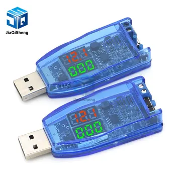 DC-DC-Módulo regulador de fuente de alimentación de escritorio, pantalla Dual, 5V a 3,3 V, 9V, 12V, 24V, CNC, USB Buck-boost