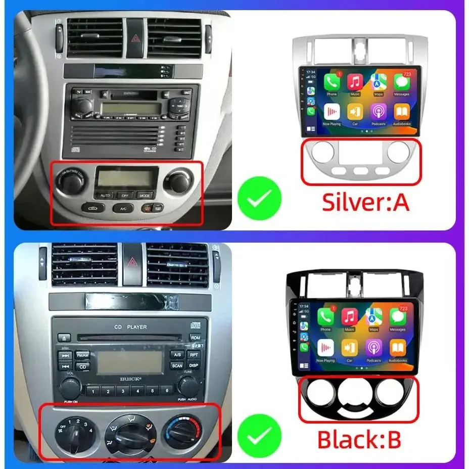 Car Radio Android 16 Carplay Android For Chevrolet Lacetti J200 Nubira Optra Buick Excelle Hrv Buick Excelle Hrv Suzuki Forenza