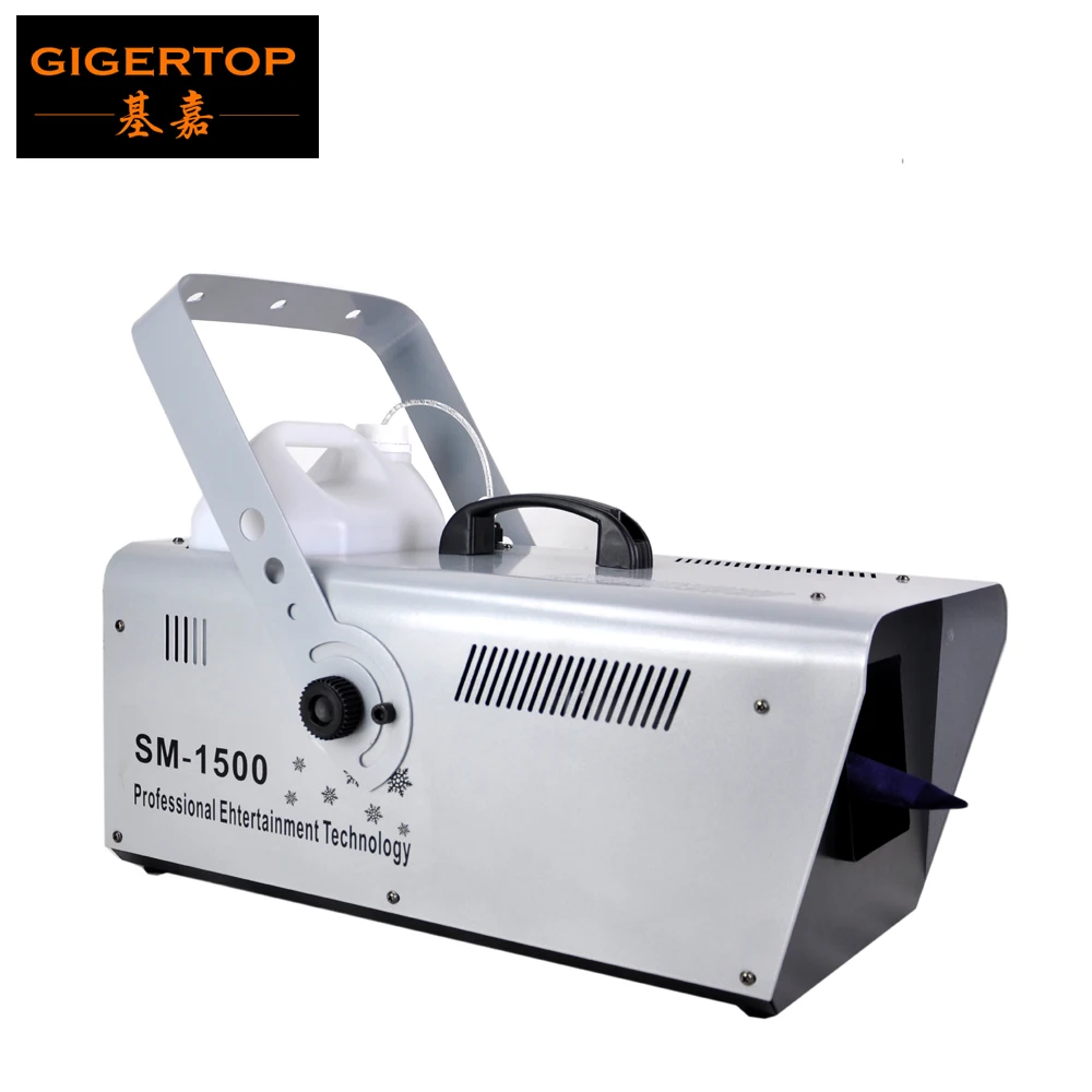 TP-T108 1500W Snow Machine Freeshipping Wireless Remote Control 1500W Stage Light Snow Machine 90V-240V Wedding Snow Machine