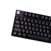 142 Keys GMK Lilac on Black PBT Keycap Full Sets Cherry Profile DYE SUB For MX Switch Gateron Kailh TTC Mechanical Keyboard