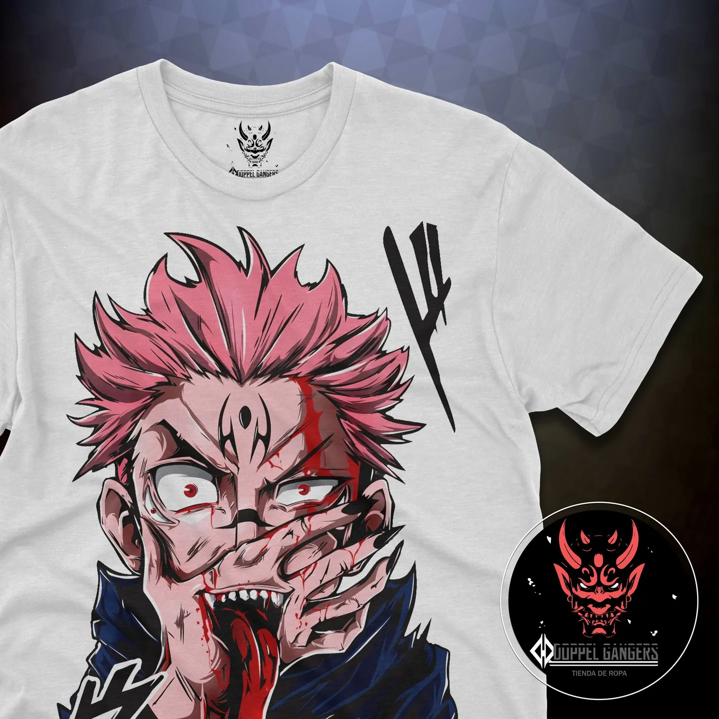 Ryomen Sukuna T-Shirt JJK jujutsu kaisen Levi Horror Anime Gifts Shirt All Size