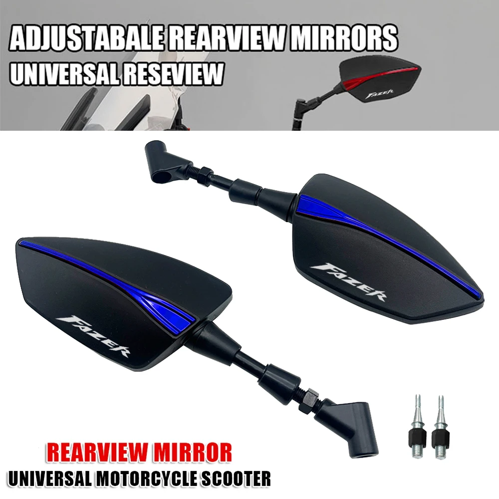 For YAMAHA FZ6 FZ6N FZ6S FZ6R FZ8 FZ8S FZ8N FAZER S2 FZ 6 6N 6S 6R M8 M10 Motorcycle Rearview Rear View Mirrors Side Mirror