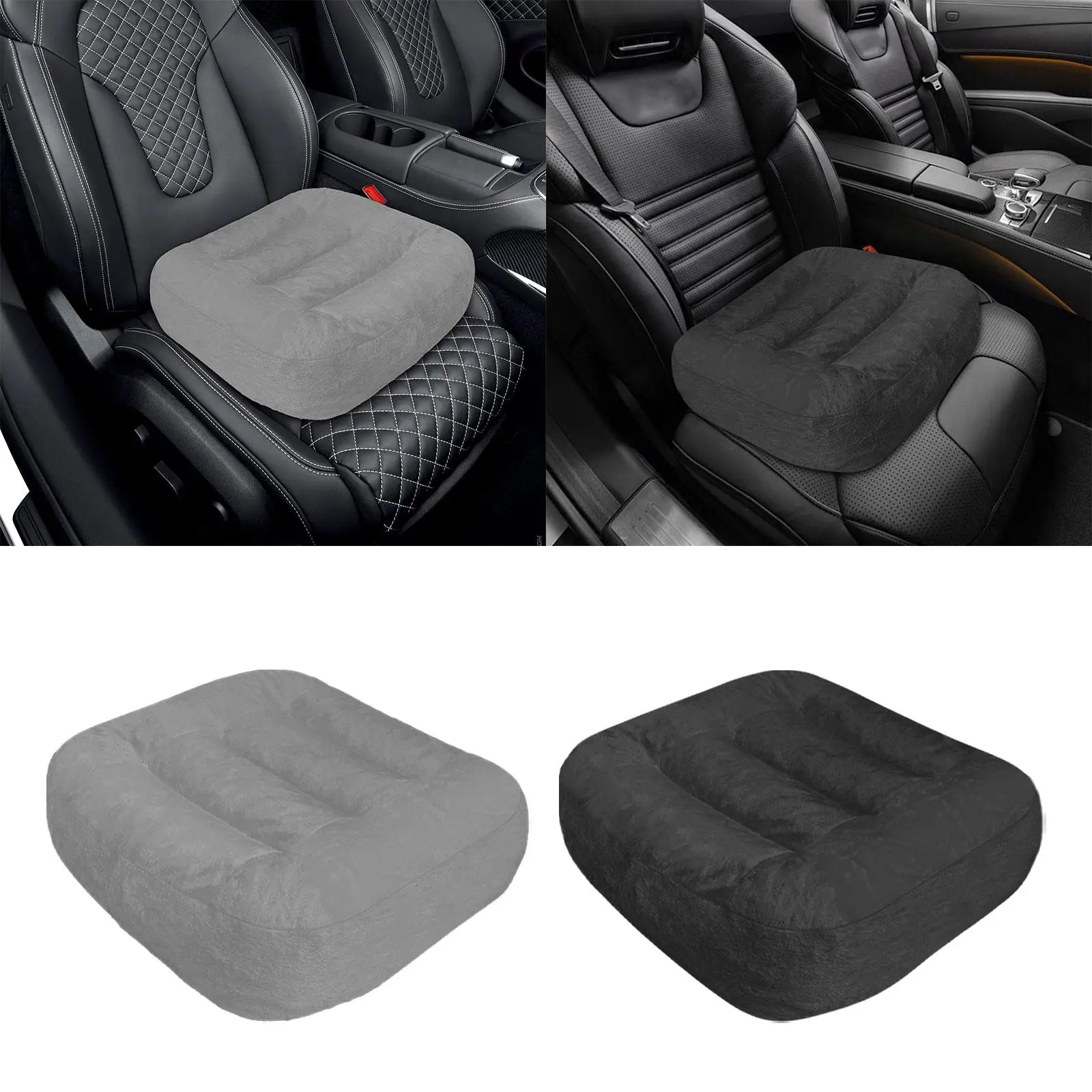 Car Booster Seat Cushion Short Drivers Angle Lift Support Mat Portable for Wheelchairs Trucks Cars Suvs Home Office Chairs