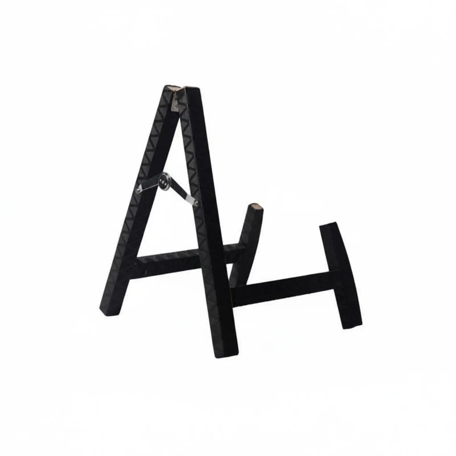 Folding Bamboo Guitar Stand Rack for Multiple Acoustic Electric Bass Guitars with Cushioned Contact Points Display