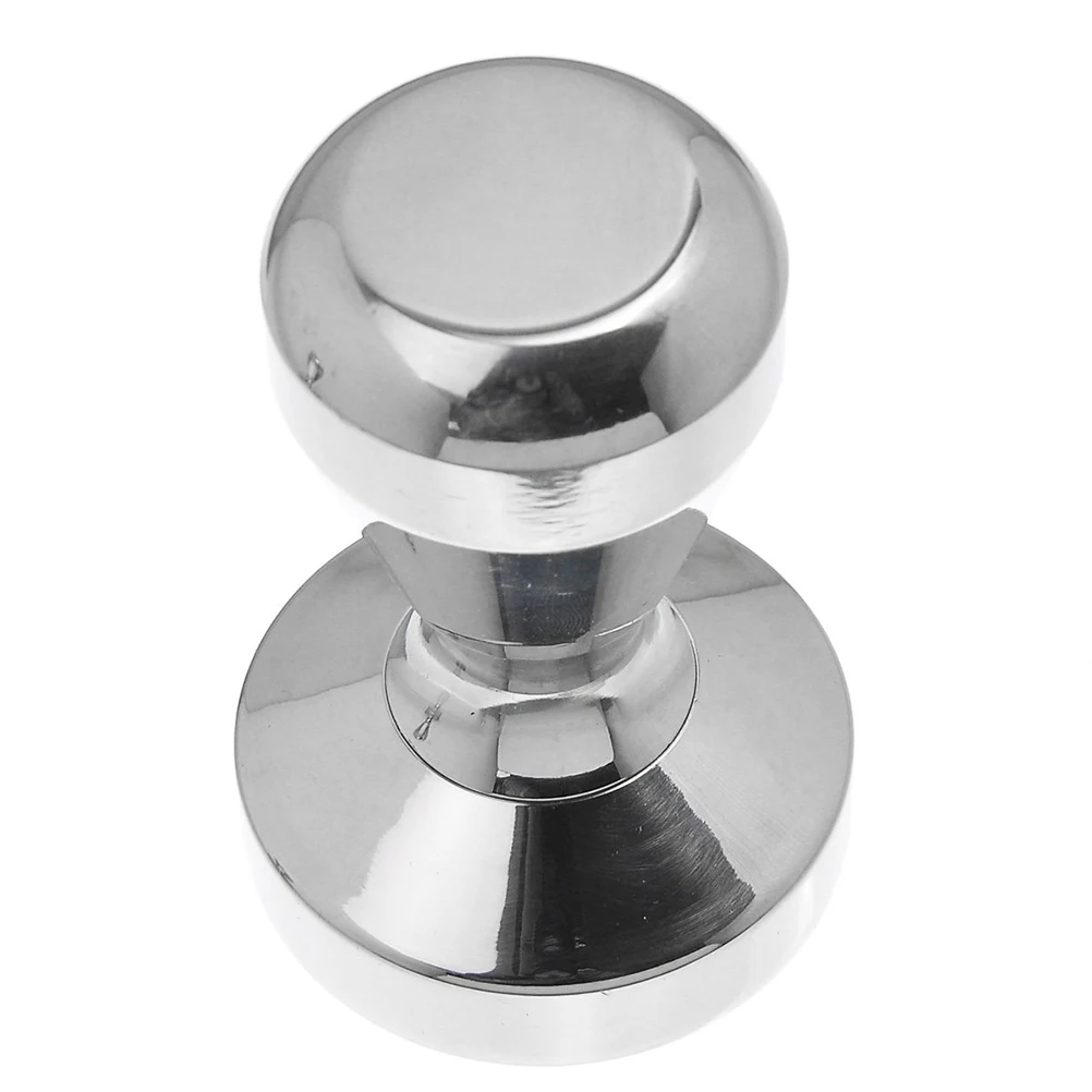 

Coffee Tamper Steel Metal Pressed Bean Tool Flat Base Espresso Machine Coffee Bean Pressing Tool Easy Clean