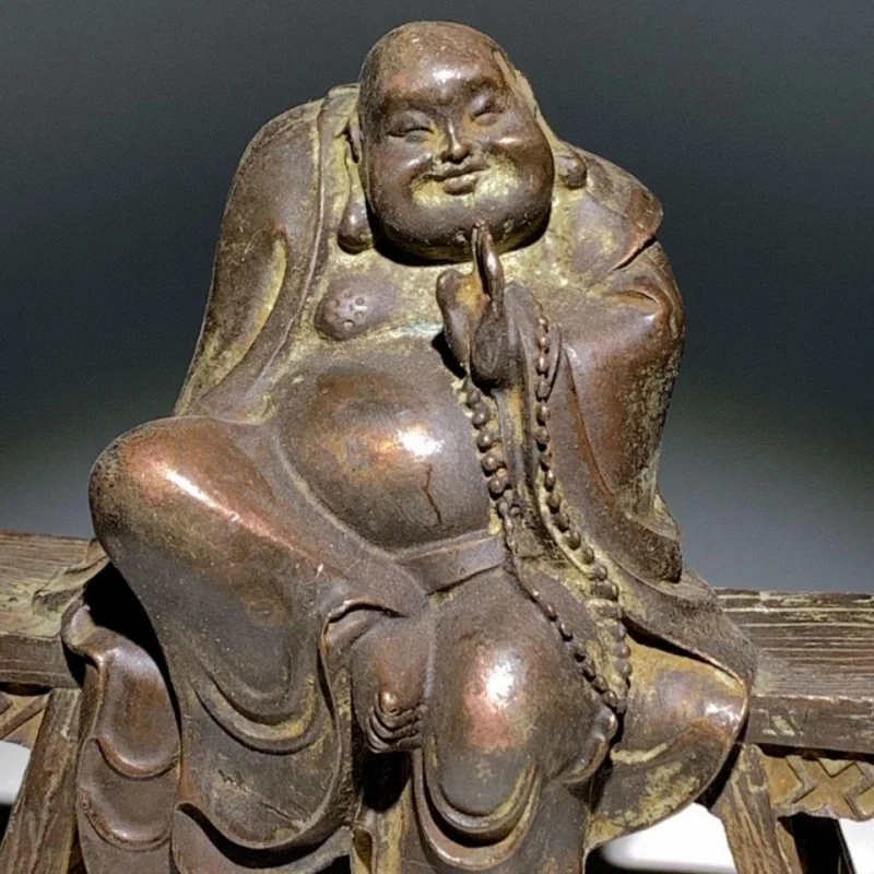 

Antique Miscellaneous Old Items Old Goods Sitting Buddha Handheld Prayer Beads Arhat Buddha Bag Old Collection