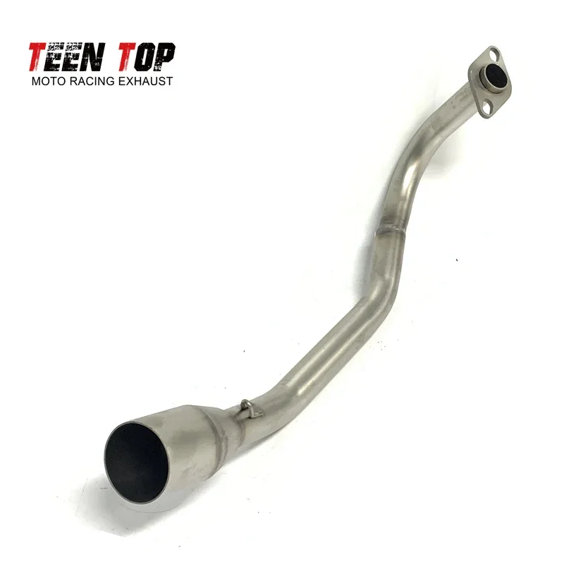 Factory Hot Selling Side Middle Pipe CB400 304 Stainless Steel Motorcycle Exhaust Pipe