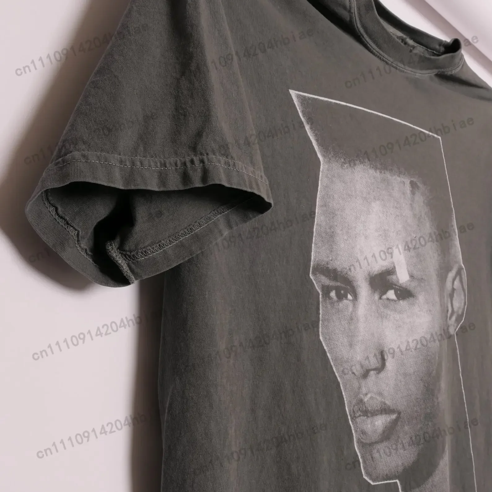 Grace Jones Slave To The Rhythm Tee Jamaican YSL Super Model May Day Singer Songwriter Tour Ultra Faded Heavyweight Shirt XL