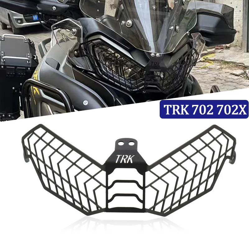 

Motorcycle Headlight Guard Grill Grille Protection Cover For Bennlli TRK702X TRK 702X TRK702 X TRK 702 X 2022-2024