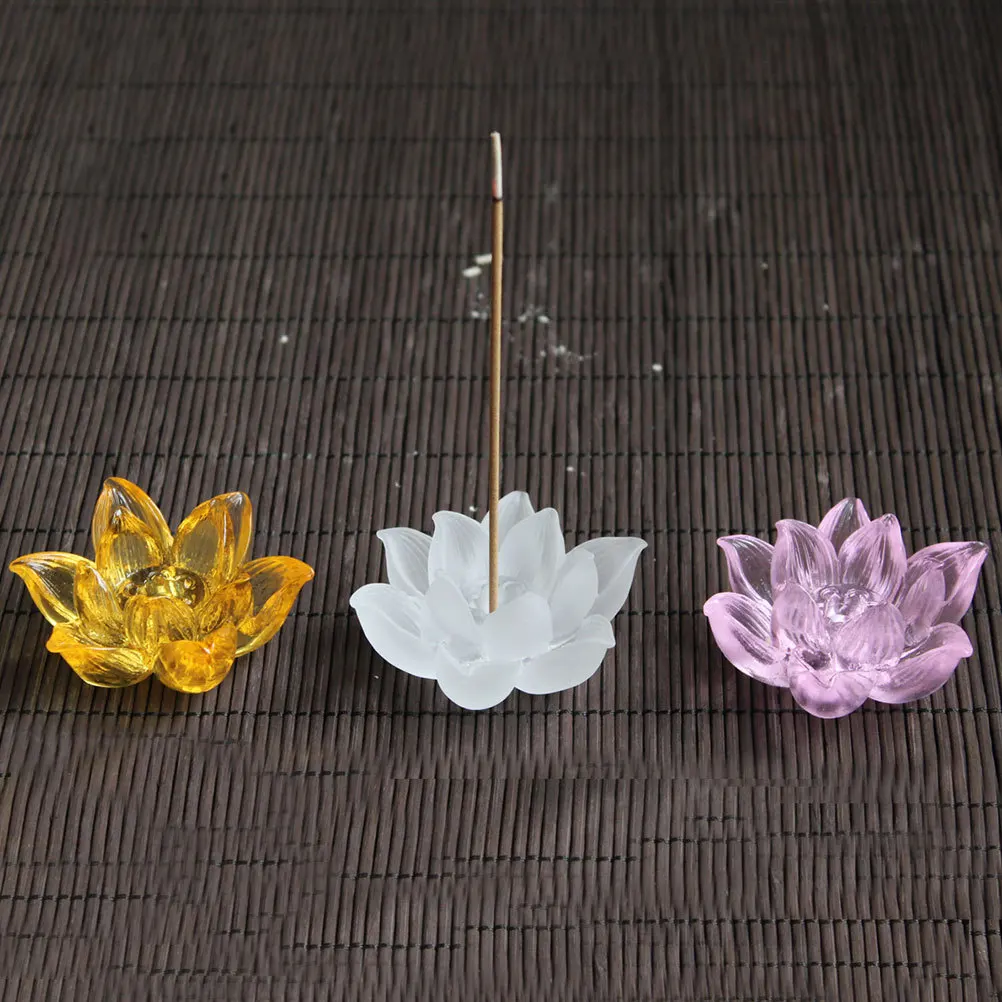 

1Pcs Lotus Flower Incense Burner Ceramic Aroma Therapy Decor for Meditation Yoga Room Home Office Relaxation Gift White