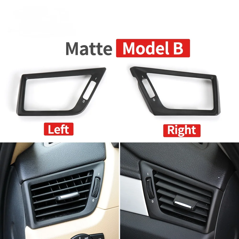 Car Front Left & Right Row Wind Air Conditioning Vent Grill Outlet Panel For BMW X1 Series E84 Accessories 2010-2016