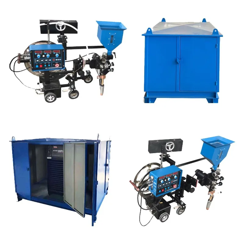 Large Tank Butt and Corner Seam Welding Machine with Lincoln Power Supply