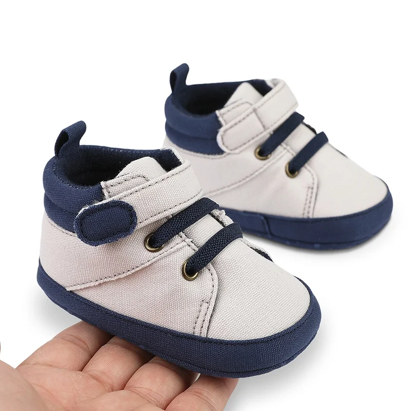 Sapato de lona casual infantil, sapatos de bebê, recém-nascido, infantil, criança, sola macia, antiderrapante, primeiros caminhantes, rastejar, berço, mocassins